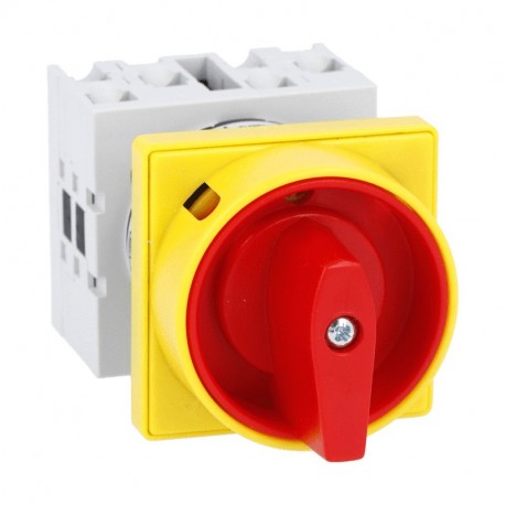 GX1610U25 - GX1610U25 LOVATO ROTARY CAM SWITCHE, GX SERIES, U25-U65 VERSIONS FRONT MOUNT WITH RED/YELLOW PADLOCK SYSTEM...
