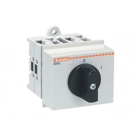 GX1667O48 - GX1667O48 LOVATO ROTARY CAM SWITCHE, GX SERIES, O48 VERSION MODULAR SERVICE COVER 35MM DIN RAIL MOUNT. VOLTM..