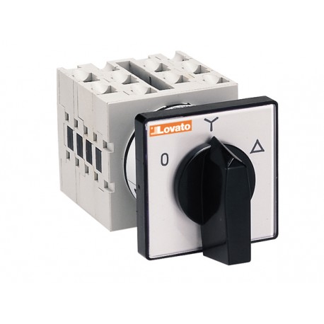 GX2011U - GX2011U LOVATO ROTARY CAM SWITCHE, GX SERIES, U VERSION FRONT MOUNT. MOTOR SWITCH, REVERSING SWITCHES. THREE..