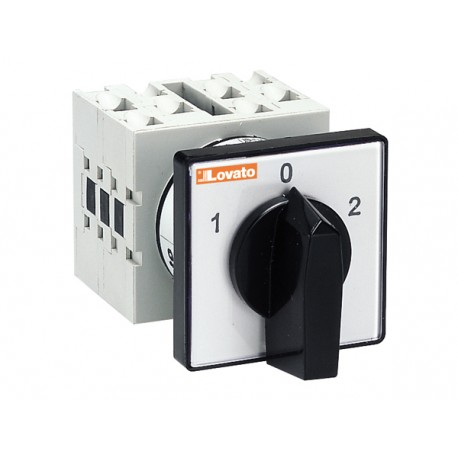 GX2051U - GX2051U LOVATO ROTARY CAM SWITCHE, GX SERIES, U VERSION FRONT MOUNT. CHANGEOVER SWITCH WITH 0 POSITION, ONE-..