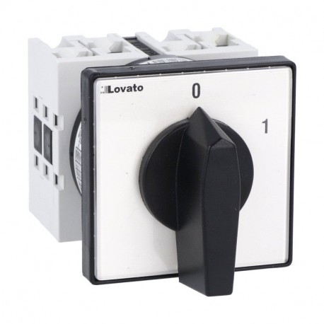 GX3290U - GX3290U LOVATO ROTARY CAM SWITCHE, GX SERIES, U VERSION FRONT MOUNT. ON/OFF SWITCH, ONE-POLE – 1 WAFER – SCH..