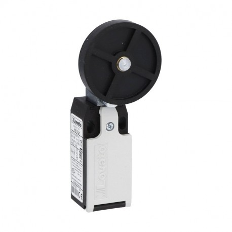 KBE3A11 - KBE3A11 LOVATO LIMIT SWITCH, K SERIES, ROLLER LEVER PLUNGER, 1 BOTTOM CABLE ENTRY. DIMENSIONS TO EN 50047, P..
