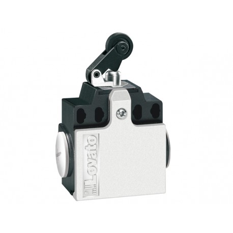 KCC2S02 - KCC2S02 LOVATO LIMIT SWITCH, K SERIES, ROLLER CENTRE PUSH LEVER, 2 SIDE CABLE ENTRY. DIMENSIONS COMPATIBLE T..
