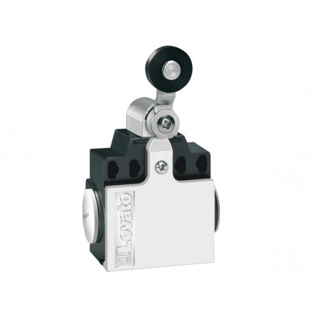 KCE1L02 - KCE1L02 LOVATO LIMIT SWITCH, K SERIES, ROLLER LEVER PLUNGER, 2 SIDE CABLE ENTRY. DIMENSIONS COMPATIBLE TO EN..