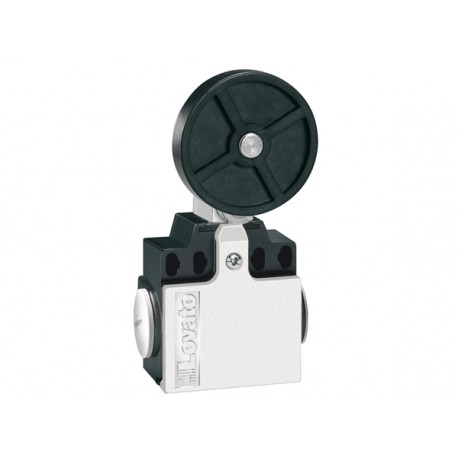 KCE3S02 - KCE3S02 LOVATO LIMIT SWITCH, K SERIES, ROLLER LEVER PLUNGER, 2 SIDE CABLE ENTRY. DIMENSIONS COMPATIBLE TO EN..