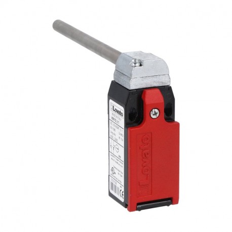 KMP2L21 - KMP2L21 LOVATO LIMIT SWITCH, K SERIES, HINGE OPERATING, 1 BOTTOM CABLE ENTRY. DIMENSIONS TO EN 50047, METAL ..