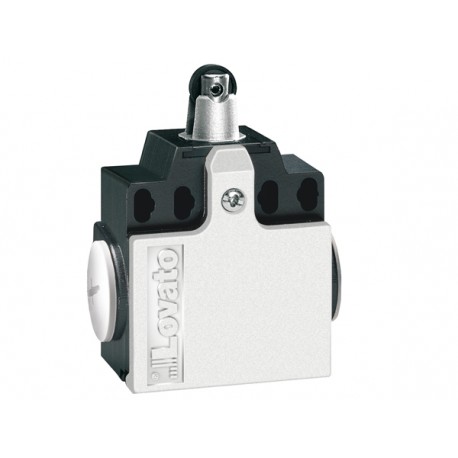 KNB2L20 - KNB2L20 LOVATO LIMIT SWITCH, K SERIES, TOP ROLLER PUSH PLUNGER, 2 SIDE CABLE ENTRY. DIMENSIONS COMPATIBLE TO..