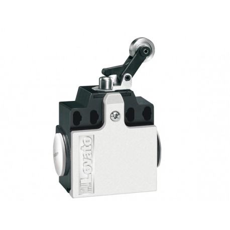 KND2L11 - KND2L11 LOVATO LIMIT SWITCH, K SERIES, ROLLER SIDE PUSH LEVER, 2 SIDE CABLE ENTRY. DIMENSIONS COMPATIBLE TO ..