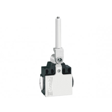 KNH1S11 - KNH1S11 LOVATO LIMIT SWITCH, K SERIES, CERAMIC ROD LEVER, 2 SIDE CABLE ENTRY. DIMENSIONS COMPATIBLE TO EN 50..