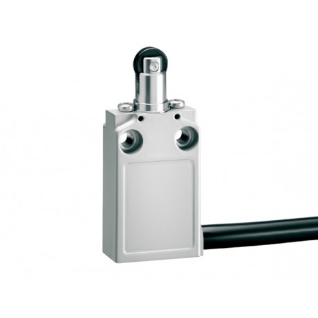 KPB1L11 - KPB1L11 LOVATO PREWIRED METAL LIMIT SWITCH, K SERIES, TOP ROLLER PUSH PLUNGER, CONTACTS 1NO+1NC SLOW BREAK