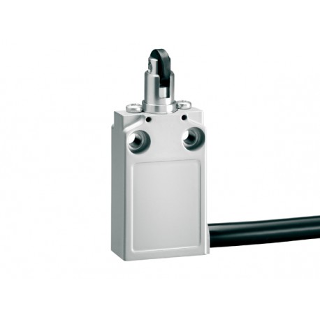 KPB3L11 - KPB3L11 LOVATO PREWIRED METAL LIMIT SWITCH, K SERIES, TOP ROLLER PUSH PLUNGER, CONTACTS 1NO+1NC SLOW BREAK. ..