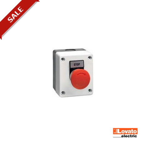 8 L2PP 160 - 8 L2PP 160 L2PP160 LOVATO ELECTRIC CONTROL STATION C/W WHITE COV- ER-METAL