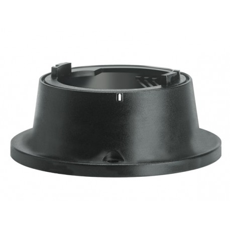 8LB6BP03 - 8LB6BP03 LB6BP03 LOVATO FIXING BASES FOR LIGHT MODULES. Ø62MM, HORIZONTAL SURFACE MOUNT, PLASTIC, BLACK COLO..