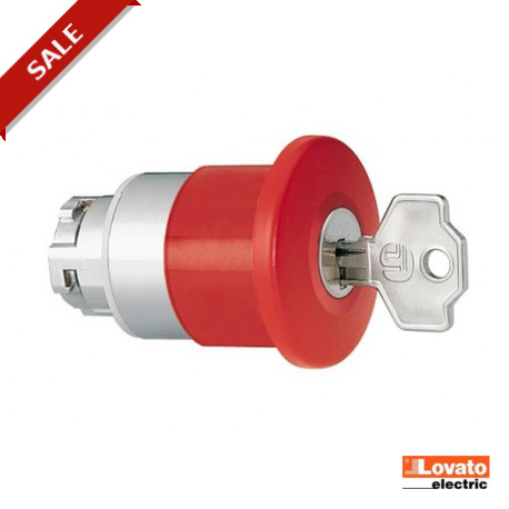 8 LM2T B6542G 505 - 8 LM2T B6542G 505 LM2TB6542G505 LOVATO ELECTRIC Ø40mm. For normal stopping. Black. Different key code