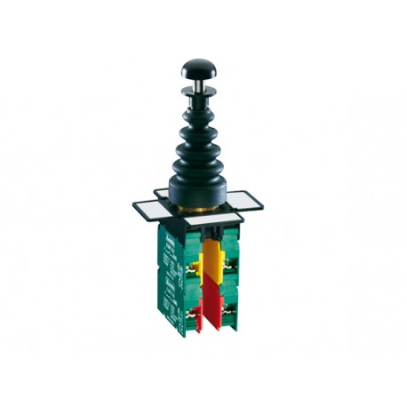 8LM2TJ211 - 8LM2TJ211 LM2TJ211 LOVATO JOYSTICK, Ø22MM 8LM METAL SERIES, WITH MECHANICAL INTERLOCK. COMPLETE WITH AUXILIR..