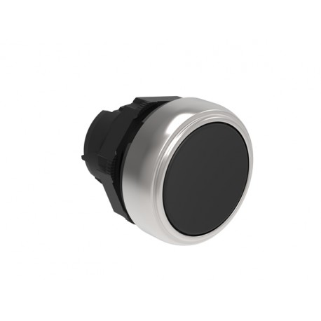 LPCB102 - LPCB102 LOVATO PUSHBUTTON ACTUATOR, SPRING RETURN Ø22MM PLATINUM SERIES, FLUSH, BLACK