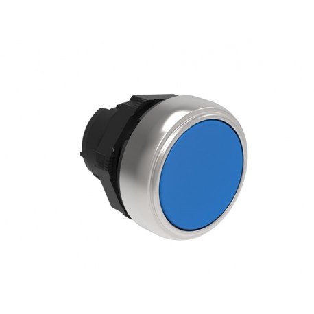 LPCB106 - LPCB106 LOVATO PUSHBUTTON ACTUATOR, SPRING RETURN Ø22MM PLATINUM SERIES, FLUSH, BLUE
