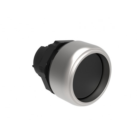 LPCB302 - LPCB302 LOVATO PUSHBUTTON ACTUATOR, SPRING RETURN Ø22MM PLATINUM SERIES, SHROUDED, BLACK