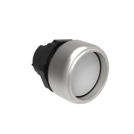 LPCB308 - LPCB308 LOVATO PUSHBUTTON ACTUATOR, SPRING RETURN Ø22MM PLATINUM SERIES, SHROUDED, WHITE