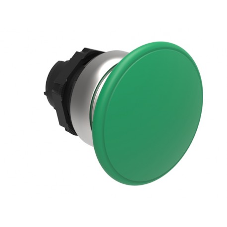 LPCB6143 - LPCB6143 LOVATO MUSHROOM HEAD PUSH BUTTON ACTUATOR Ø22MM PLATINUM SERIES, SPRING RETURN, Ø40MM. GREEN