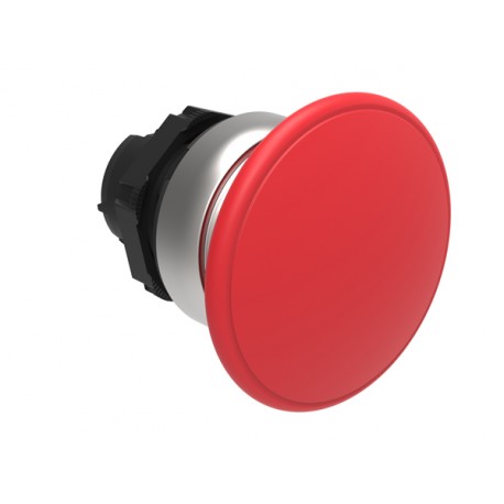 LPCB6144 - LPCB6144 LOVATO MUSHROOM HEAD PUSH BUTTON ACTUATOR Ø22MM PLATINUM SERIES, SPRING RETURN, Ø40MM. RED