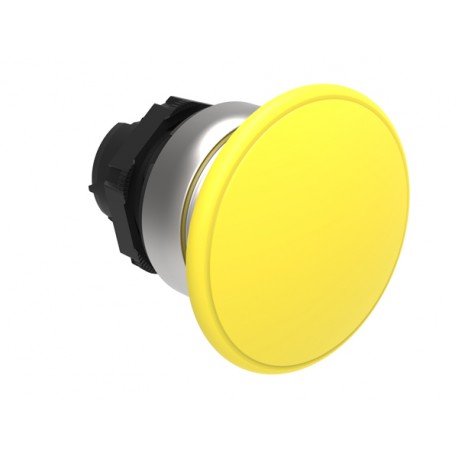 LPCB6145 - LPCB6145 LOVATO MUSHROOM HEAD PUSH BUTTON ACTUATOR Ø22MM PLATINUM SERIES, SPRING RETURN, Ø40MM. YELLOW