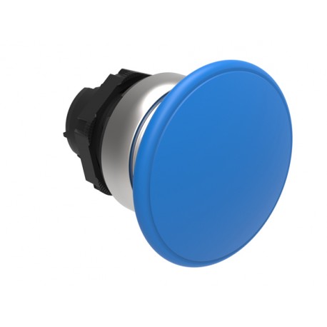 LPCB6146 - LPCB6146 LOVATO MUSHROOM HEAD PUSH BUTTON ACTUATOR Ø22MM PLATINUM SERIES, SPRING RETURN, Ø40MM. BLUE