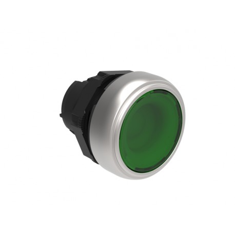 LPCBL103 - LPCBL103 LOVATO ILLUMINATED BUTTON ACTUATOR, SPRING RETURN Ø22MM PLATINUM SERIES, FLUSH, GREEN
