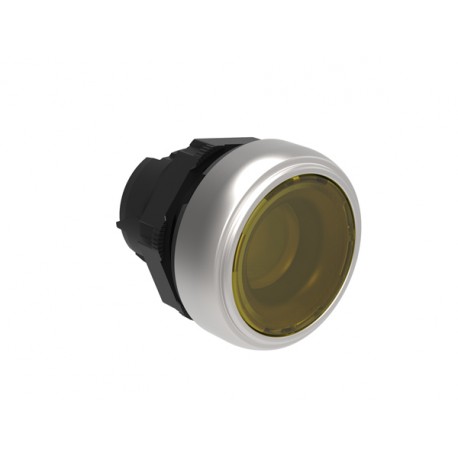 LPCBL105 - LPCBL105 LOVATO ILLUMINATED BUTTON ACTUATOR, SPRING RETURN Ø22MM PLATINUM SERIES, FLUSH, YELLOW