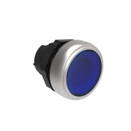 LPCBL106 - LPCBL106 LOVATO ILLUMINATED BUTTON ACTUATOR, SPRING RETURN Ø22MM PLATINUM SERIES, FLUSH, BLUE