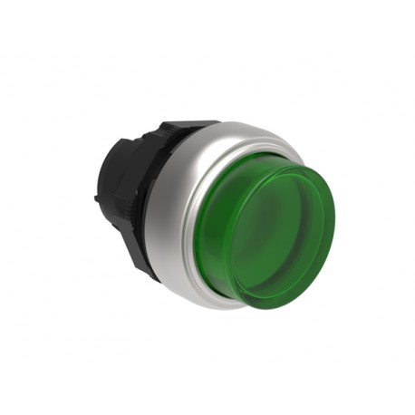 LPCBL203 - LPCBL203 LOVATO ILLUMINATED BUTTON ACTUATOR, SPRING RETURN Ø22MM PLATINUM SERIES, EXTENDED, GREEN