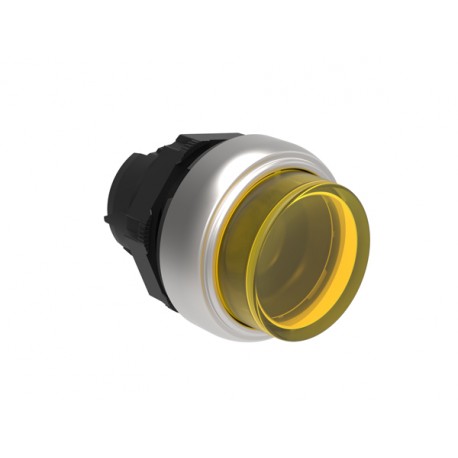 LPCBL205 - LPCBL205 LOVATO ILLUMINATED BUTTON ACTUATOR, SPRING RETURN Ø22MM PLATINUM SERIES, EXTENDED, YELLOW