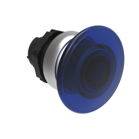 LPCBL6146 - LPCBL6146 LOVATO ILLUMINATED MUSHROOM HEAD BUTTON ACTUATOR Ø22MM PLATINUM SERIES, SPRING RETURN, Ø40MM. BLUE