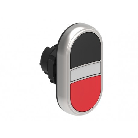 LPCBL7112 - LPCBL7112 LOVATO DOUBLE-TOUCH ACTUATOR, SPRING RETURN, WHITE INDICATOR Ø22MM PLATINUM SERIES, 2 FLUSH PUSH B..