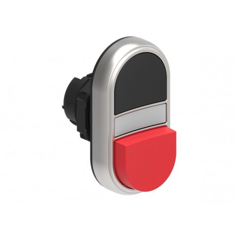 LPCBL7212 - LPCBL7212 LOVATO DOUBLE-TOUCH ACTUATOR, SPRING RETURN, WHITE INDICATOR Ø22MM PLATINUM SERIES, 1 EXTENDED AND..