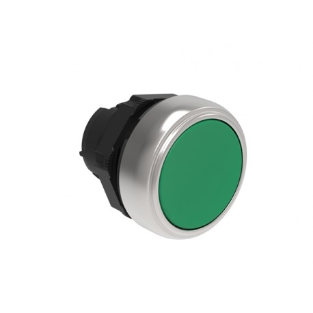 LPCQ103 - LPCQ103 LOVATO PUSH-PUSH BUTTON ACTUATOR Ø22MM PLATINUM SERIES, FLUSH. PUSH ON-PUSH OFF, GREEN