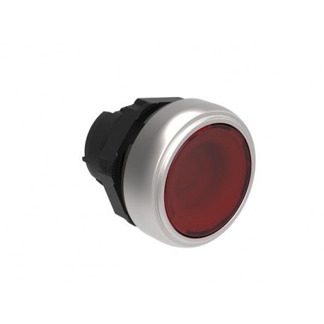 LPCQL104 - LPCQL104 LOVATO ILLUMINATED PUSH-PUSH BUTTON ACTUATOR Ø22MM PLATINUM SERIES, FLUSH. PUSH ON-PUSH OFF, RED