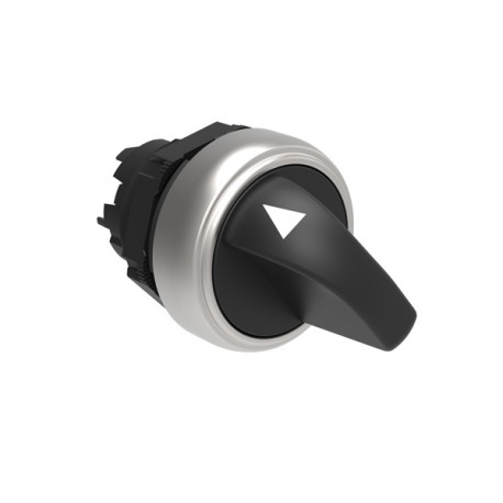 LPCS121 - LPCS121 LOVATO SELECTOR SWITCH ACTUATOR KNOB Ø22MM PLATINUM SERIES, 2 POSITION, 0 1