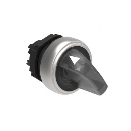 LPCSL1208 - LPCSL1208 LOVATO ILLUMINATED SELECTOR SWITCH ACTUATOR Ø22MM PLATINUM SERIES, 2 POSITION, 0 1. WHITE