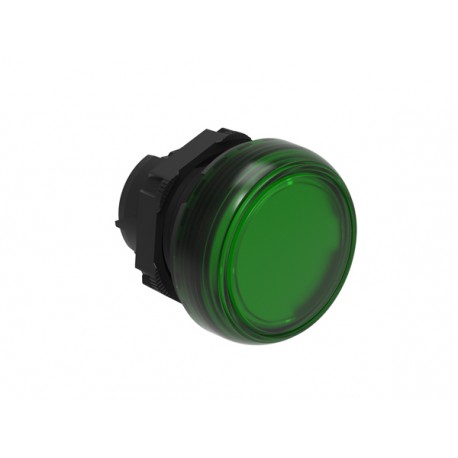 LPL3 - LPL3 LOVATO PILOT LIGHT HEAD Ø22MM PLATINUM SERIES, GREEN. WITHOUT MOUNTING ADAPTER