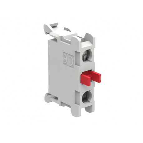 LPXCB01 - LPXCB01 LOVATO CONTACT ELEMENT, BASE MOUNT ON LPZ CONTROL STATIONS Ø22MM PLATINUM SERIES, NC. SCREW TERMINAT..