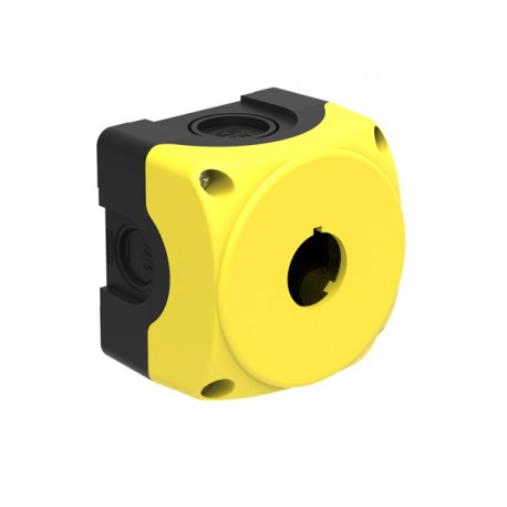 LPZP1A5 - LPZP1A5 LOVATO CONTROL STATION, EMPTY WITH NO ACTUATORS, FOR 1 ACTUATOR. YELLOW COVER