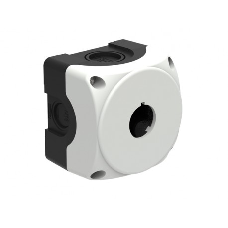 LPZP1A8 - LPZP1A8 LOVATO CONTROL STATION, EMPTY WITH NO ACTUATORS, FOR 1 ACTUATOR. GREY COVER