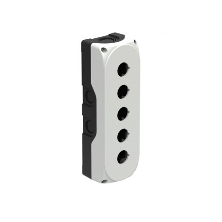 LPZP5A8 - LPZP5A8 LOVATO CONTROL STATION, EMPTY WITH NO ACTUATORS, FOR 5 ACTUATORS. GREY COVER