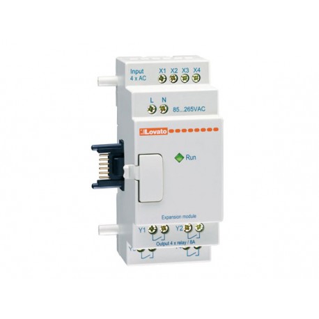 LRE02AD024 - LRE02AD024 LOVATO MICRO PLCS, EXPANSION MODULE, AUXILIARY SUPPLY VOLTAGE 24VDC, 2 ANALOG OUTPUTS 0...10V/0....