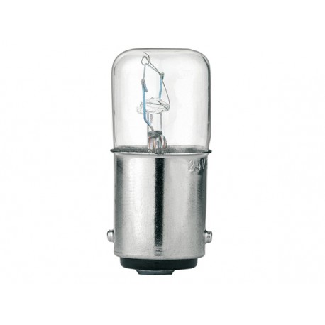 8LT7ALBE - 8LT7ALBE LT7ALBE LOVATO INCANDESCENT BULB, 5W, BA15D FITTING, 130VAC/DC