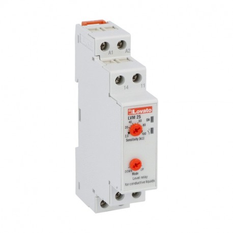 LVM25240 - LVM25240 LOVATO LEVEL MONITORING RELAYS, MODULAR VERSION, MULTI-VOLTAGE. EMPTYING OR FILLING FUNCTION. AUTOM..