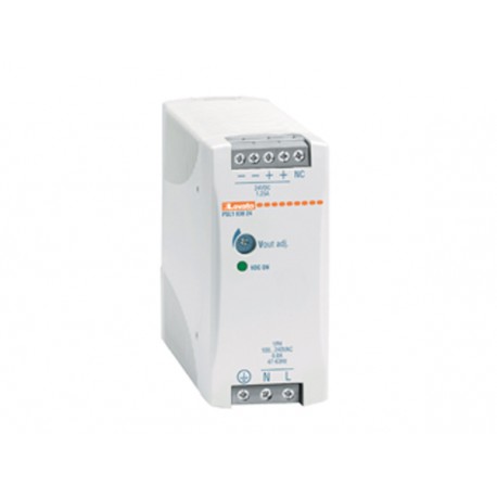 PSL103024 - PSL103024 LOVATO DIN RAIL SWITCHING POWER SUPPLY, SINGLE PHASE. 24VDC, 1.25A / 30W