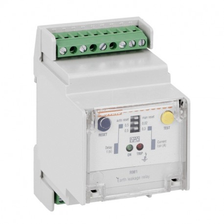 RM148 - RM148 LOVATO EARTH LEAKAGE RELAY WITH 1 OPERATION THRESHOLD, MODULAR, 35MM DIN (IEC/EN 60715) RAIL MOUNTING...