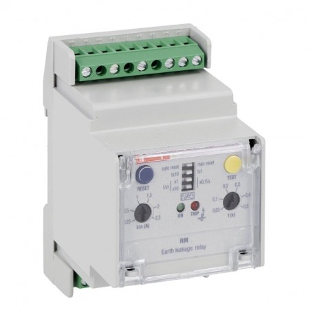 31RM48 - 31RM48 RM48 LOVATO EARTH LEAKAGE RELAY WITH 1 OPERATION THRESHOLD, MODULAR, 35MM DIN (IEC/EN 60715) RAIL MOU..